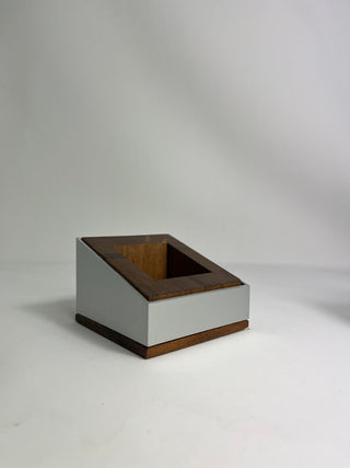 Supporto per Profumo Da Persona 100ml - Design Unico in Alluminio e Legno